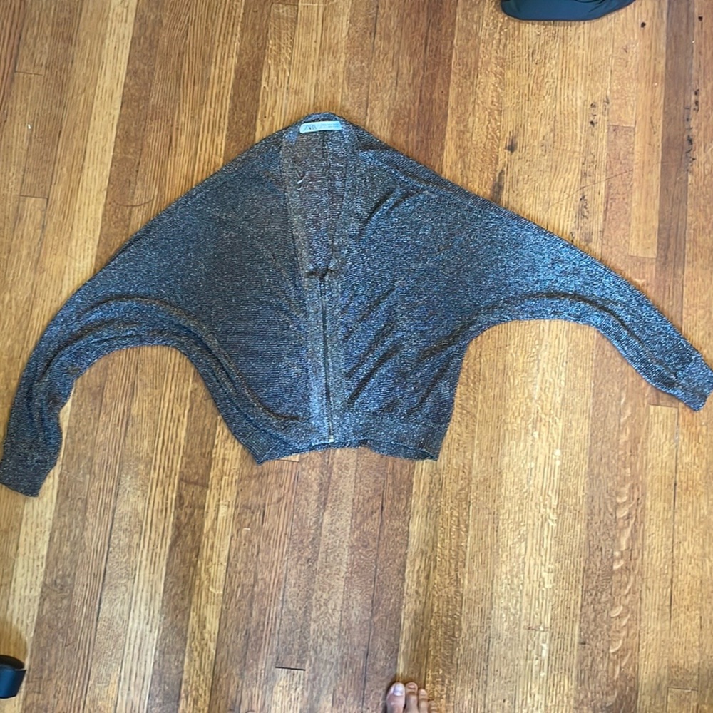 Holiday cardigan from Zara!